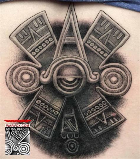 This symbol is often associated with the Aztec god Quetzalcoatl, who embodies the transformative forces of creation and destruction. . Ollin aztec tattoo